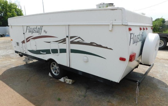 2007 Forest River flaggstaff HW pop up camper. Vin # 4X4CFS4167D157507