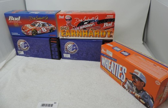 Dale Earnhardt Jr & Sr. 1:24 scale collector cars. (3 piece).