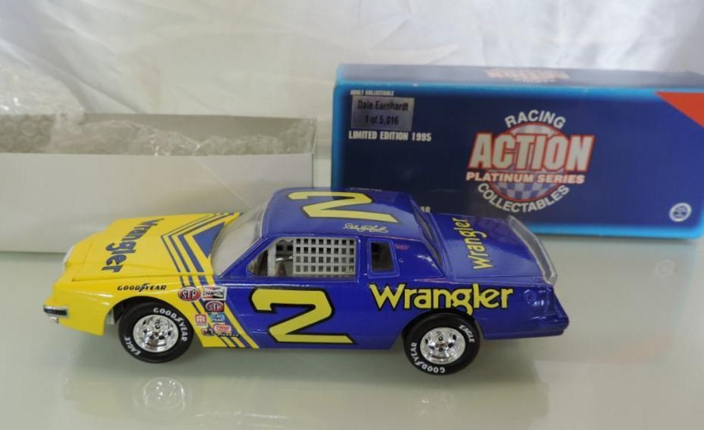 Rare Dale Earnhardt Wrangler #2 Limited Edition 1/24 scale diecast car. |  Online Auctions | Proxibid