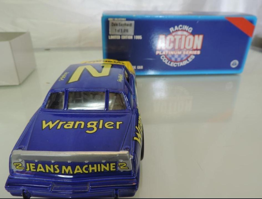 Rare Dale Earnhardt Wrangler #2 Limited Edition 1/24 scale diecast car. |  Online Auctions | Proxibid