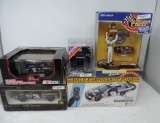 Dale Earnhardt collectable's, phone, starting line-up figure, helmet, pit-stop showcase and limited
