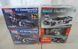 4 Earnhardt models, 3 are factory sealed.