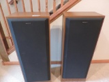 Pair of Sony model SS-U421AV speakers in excellent condition. 14x11x38