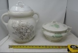 Early Franklin & Revere antique glassware.