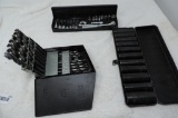 2 Pittsburgh socket sets and a Champion drill index.