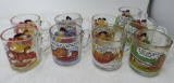 9 1978 Garfield Mcdonald's glasses.