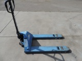 Iso 9001 Pallet jack in good used condition. Tested operable, NO SHIPPING.