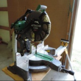 Hitachi C 12FDH compound miter saw in excellent condition.