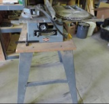 Atlas table saw with 4 extra blades (tested operable).