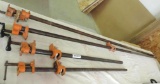 4 Pony bar clamps, 2- 72