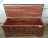 Lane cedar chest with key.
