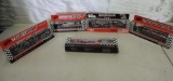 5 Matchbox sets. 3 team convoys and 2 transporters.