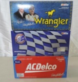 #3 AC Delco 1997 monte carlo bank and Earnhardt Wrangler jeans car.