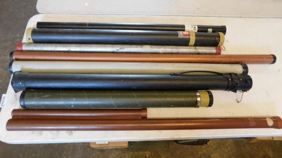 Fishing rod tubes