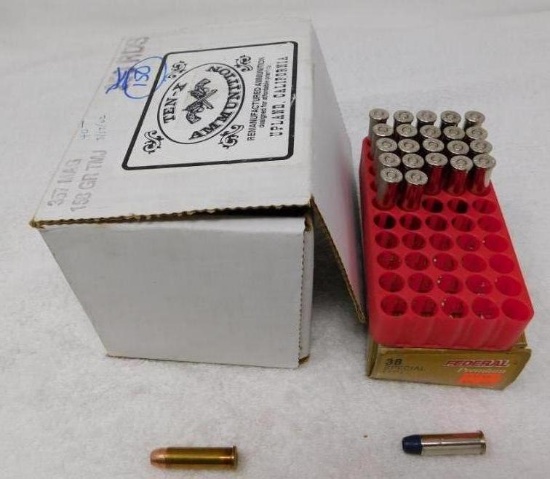 38 Special and 357 Magnum ammunition