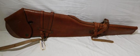 Stith Mounts leather rifle scabbard