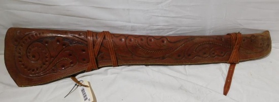 Leather Western rifle scabbard
