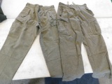Military wool hunting pants