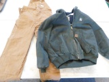 Carhartt jacket and bibs