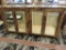 Beautiful 2 piece aspen wood display case in excellent condition.