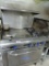 Royal commercial stainless steel oven/ griddle with 2 burners.