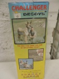 New in box Challenger inflatable antelope decoy.