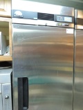 Blue Air BASR1 stainless steel commercial refrigerator.