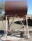 200 gallon fuel tank with stand and pump.
