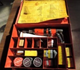 Hilti DX 400B piston drive tool with case and accessories (tested operable).
