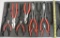 8 Mac tools pliers.