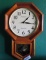 Sterling & Noble / west minister chime regulator clock with framed print.