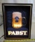 Vintage Pabst bubbling beer sign.