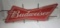 Budweiser sign.