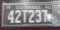 One set 1942 Colorado License Plates.