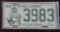 One 1974 Yukon License Plate