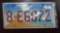 One set Nebraska License Plates.