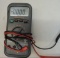 Bluepoint DMSC683 electrical tester with alligator clips.