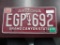 One Arizona License Plate.