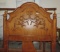 Queen size headboard footboard & rails.