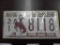 One set 1978 Wyoming License Plates.