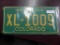 One set Colorado Rec. Truck License Plates.