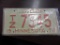 One set 1974 Minnesota License Plates.