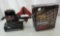 Craftsman dual action sander and ceramic brisquettes.