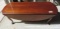 Cherry wood drop side coffee table.