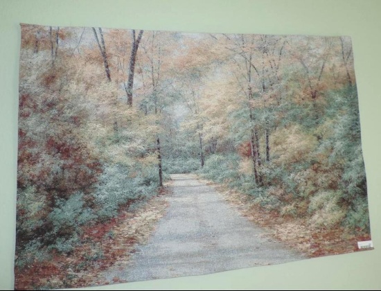 52x36" Pure country weavers tapestry.