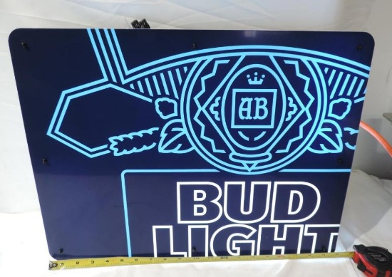 20x15" Bud light LED sign.