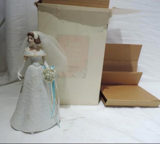 Barbara ann classic brides of the century figurine with original boxes.
