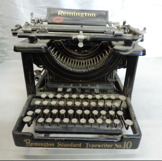 Antique remington standard typewriter # 10