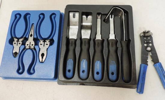 Cornwell CTG series pliers and snips (3 piece), Cornwell VM-DT6200 5 piece door panel/ upholstery