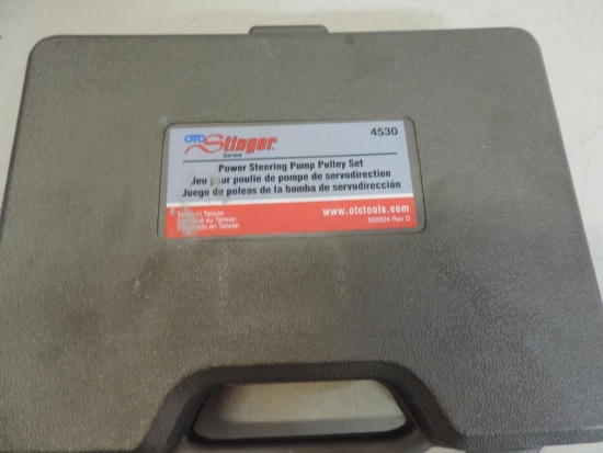 OTC stinger 4530 power steering pump pulley set with case.